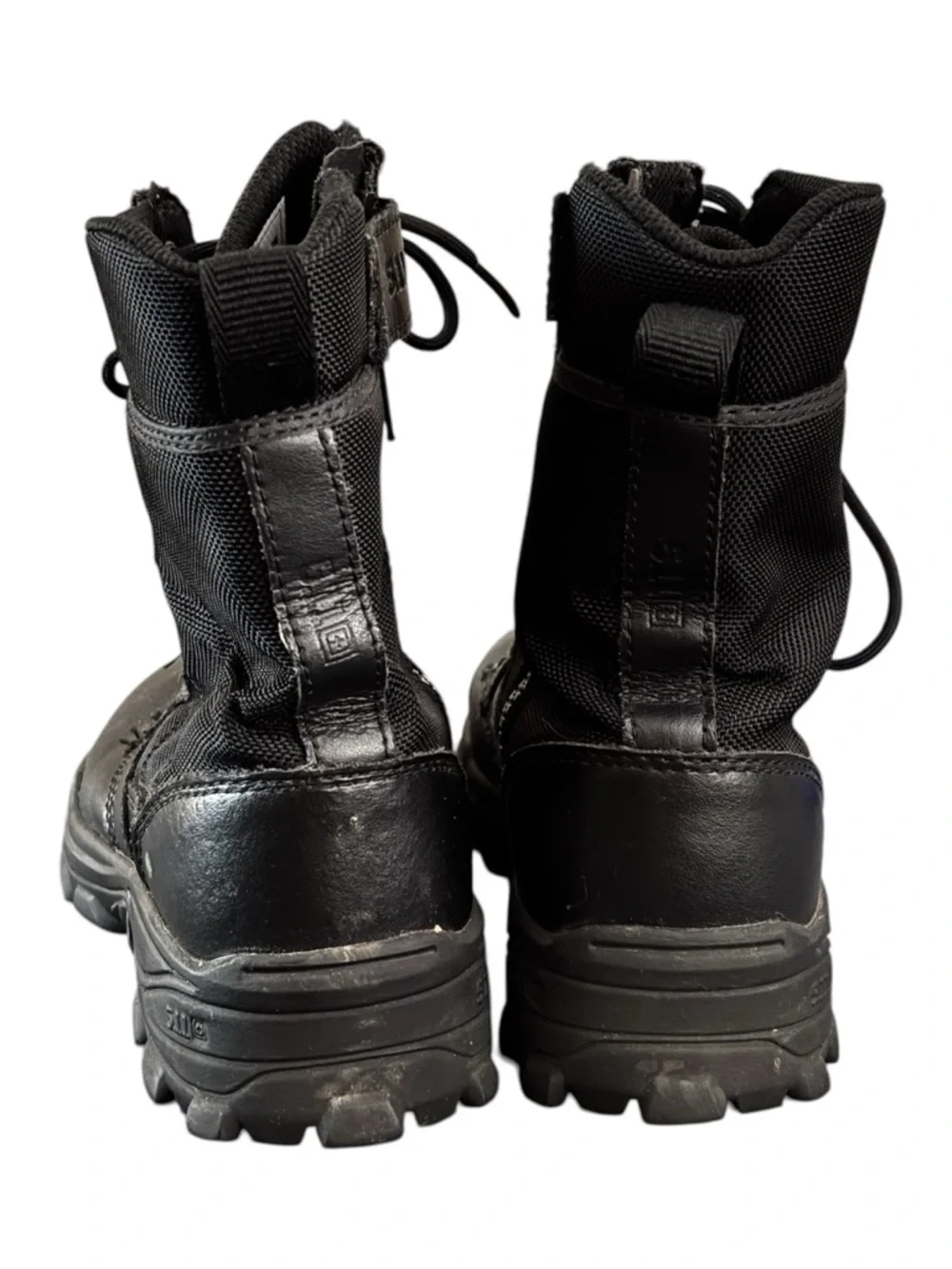Heavy Duty 5.11 Tactical Goth Black All Season Combat Boots | Size 8.5